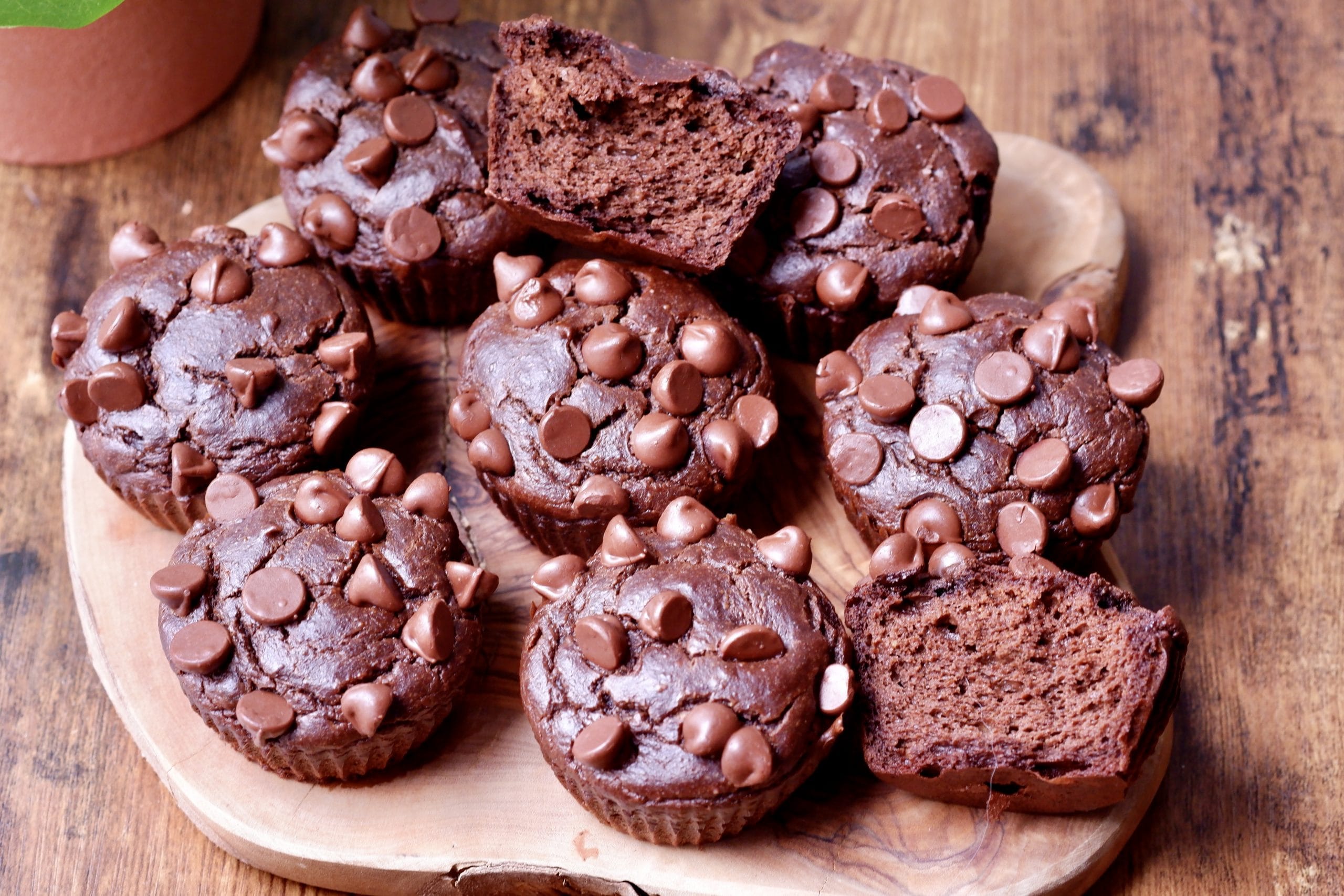 Butter-Free & Delicious: Bake Moist Chocolate Muffins with Avocado
